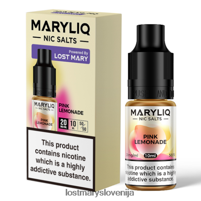izgubljene mary maryliq nic soli - 10 ml | Lost Mary Flavors roza XLXB6R215